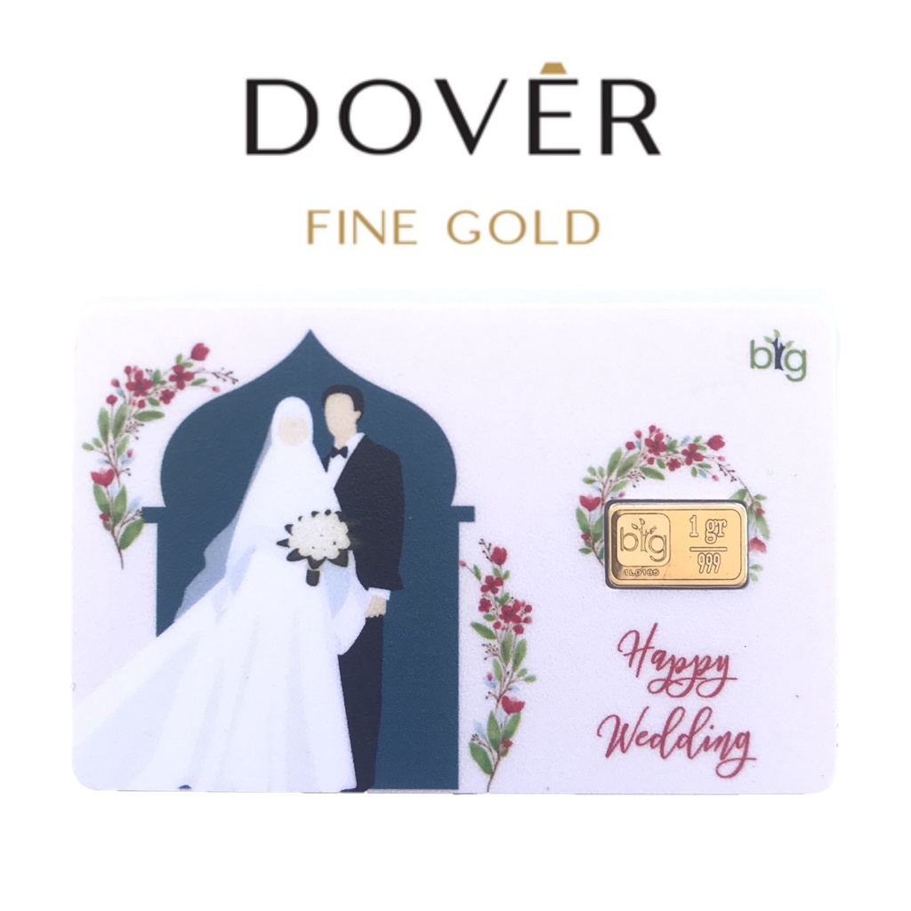 Logam Mulia Emas BIG GOLD 1 gram BIG GOLD Edisi PVC