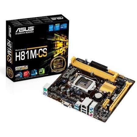 MOTHERBOARD ASUS H81MCS INTEL SOCKET 1150