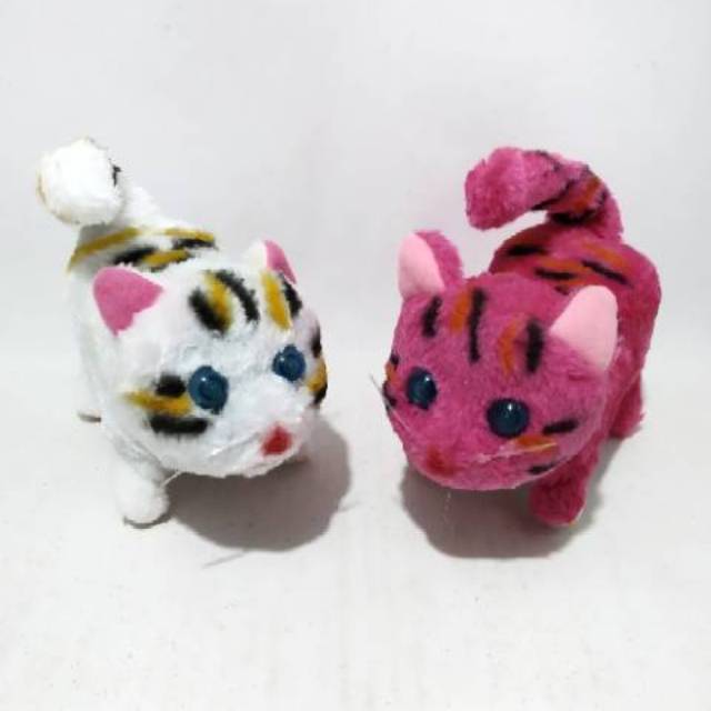 Mainan boneka kucing(bisa jalan)