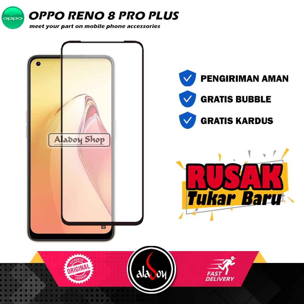 Tempered Glass Oppo Reno 8 Pro Plus Anti Gores Layar Screen Protector