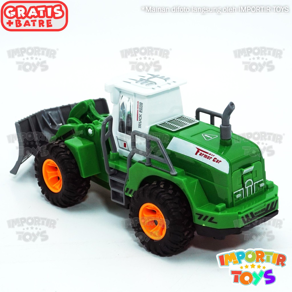 MOBIL Remote Control TRUK KEBUN SUPER KEREN (LAMPU) &quot;FARM TRUCK&quot; IMPORT Berkualitas