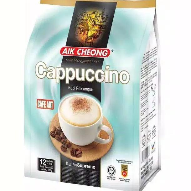 

Produk Unggulan] Aik cheong cappucino isi 12 sachet 300gr import malaysia ORIGINAL