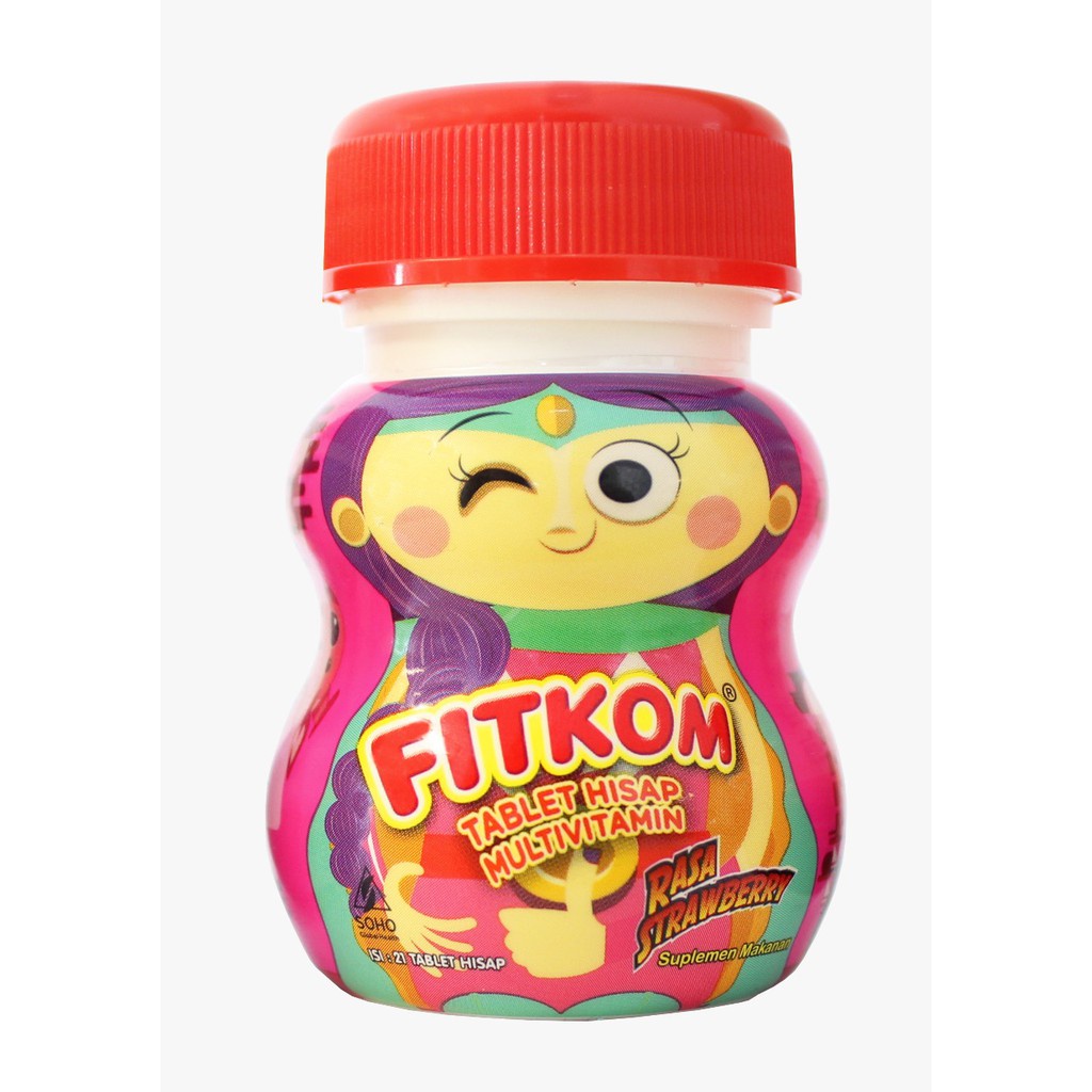 Fitkom Tablet Hisap Multivitamin anak || Fitkom || multivitamin anak || daya tahan tubuh anak || vitamin anak