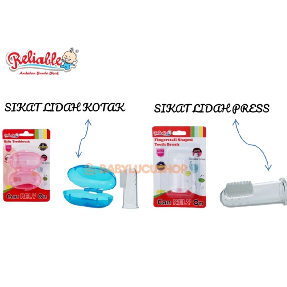 Reliable Infant Tooth Brush Sikat Lidah Sikat Gigi Bayi