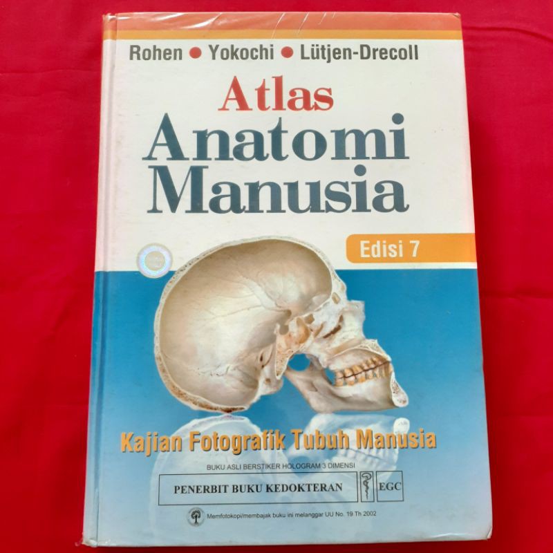 Jual Atlas Anatomi Manusia - Kajian Fotografik Tubuh Manusia - Edisi 7 ...