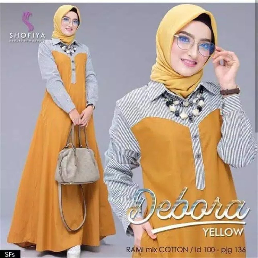 BAJU GAMIS WANITA PAKAIAN BUSANA MUSLIMAH DEWASA BAJU SYARI PEREMPUAN MUSLIM BUSANA PEREMPUAN