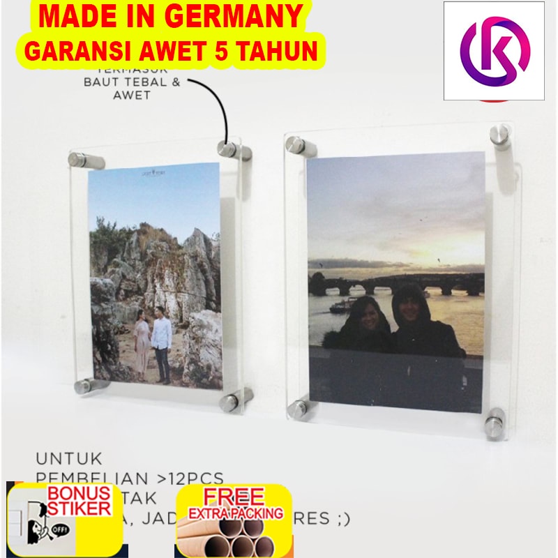 

Grosir Wall Acrylic Frame A1 / Frame Akrilik Dinding / Poster / Frame Foto