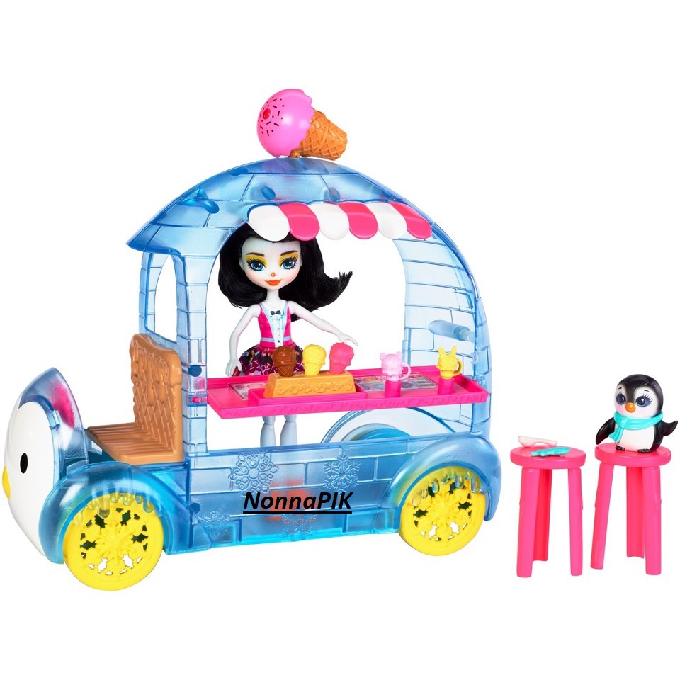 Enchantimals™ Wheel Frozen Treats™ Preena Penguin™ Doll &amp; Playset