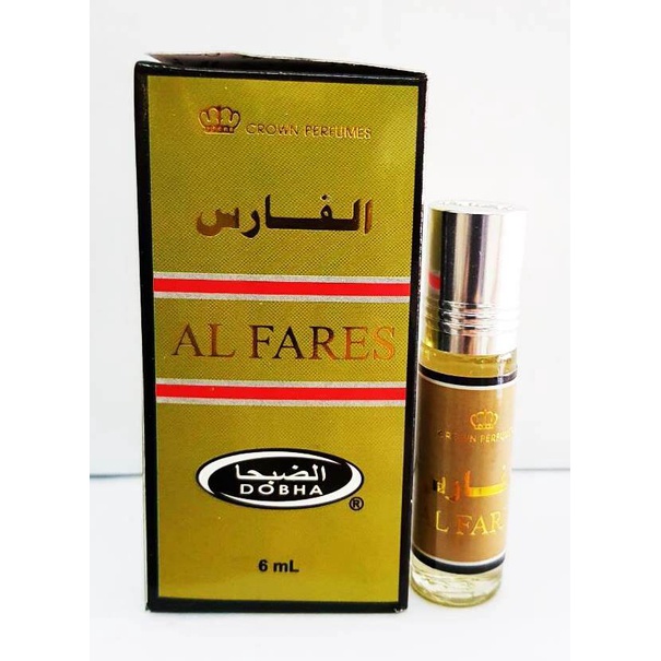 AL FARES Parfum DOBHA Kemasan 6ml Roll On Non Alkohol