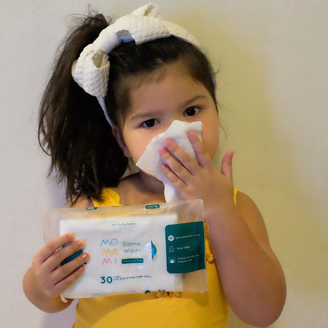 Momami Saline Wipes isi 30