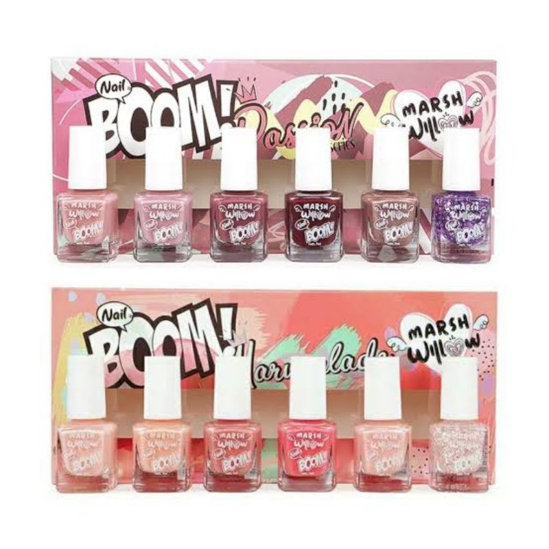 Marshwillow Nail Polish Set isi 6