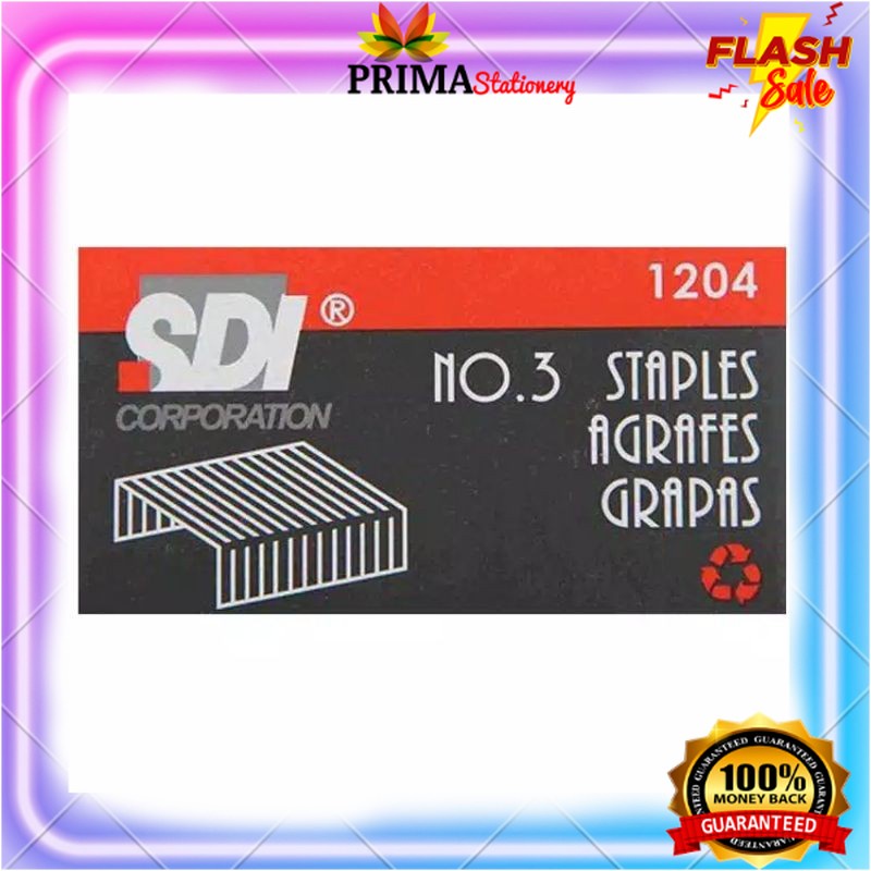 

ISI STAPLES, STAPLE, STEPLES BESAR NO.3 SDI