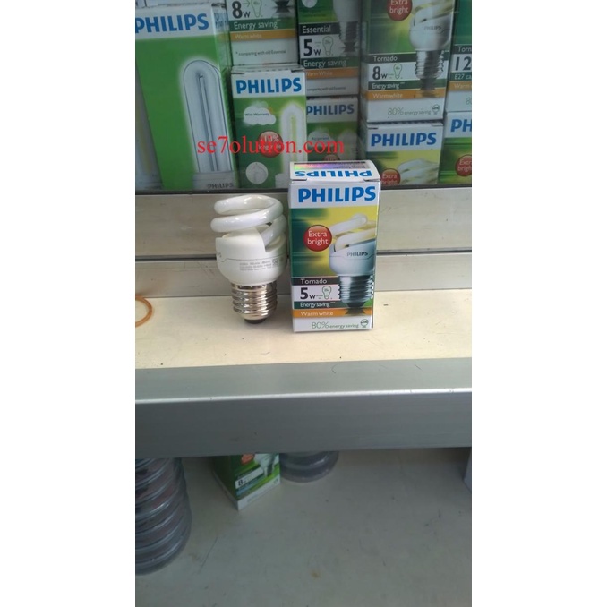 $+$+$+$+] Lampu Philips Tornado 5W Kuning (Warm White)