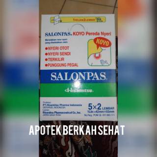 Salonpas Koyo isi 10 sachet kemasan 5x2