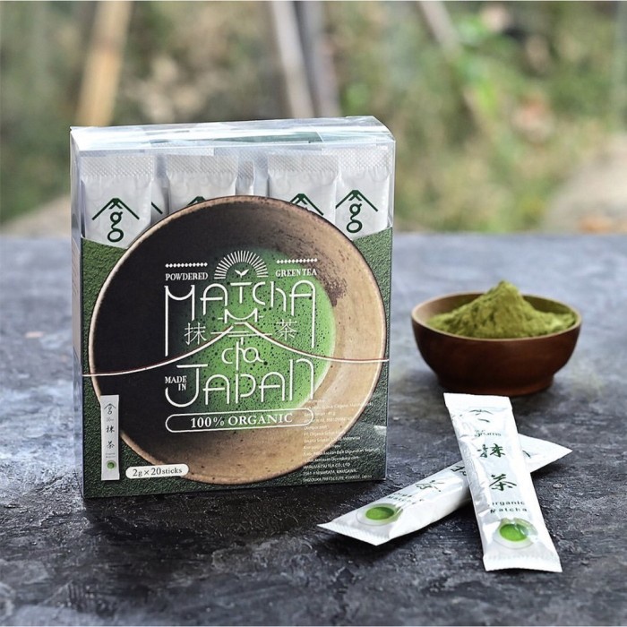 

(BISA COD) Marumatsu - Organic Matcha Ceremonial Grade - Stick - 40g