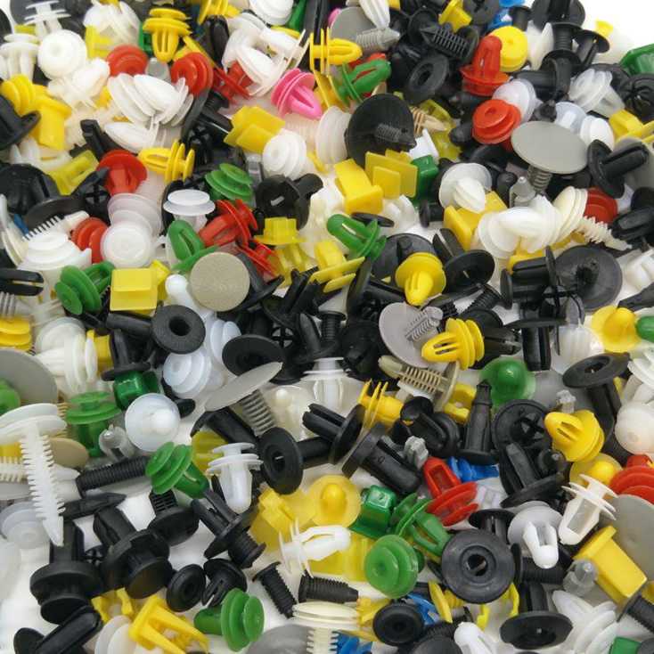 Baut Rivet Mobil Universal Multi Warna 160 PCS Bahan Plastik OTOHEROES  - PE02