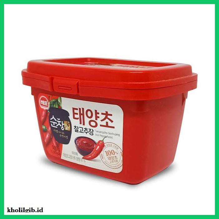 

Aneka-Sambal- Sajo Gochujang- Hot Pepper Paste / Sambal Pasta Korea 500Gr -Pedeeeeeezzzzzzz.