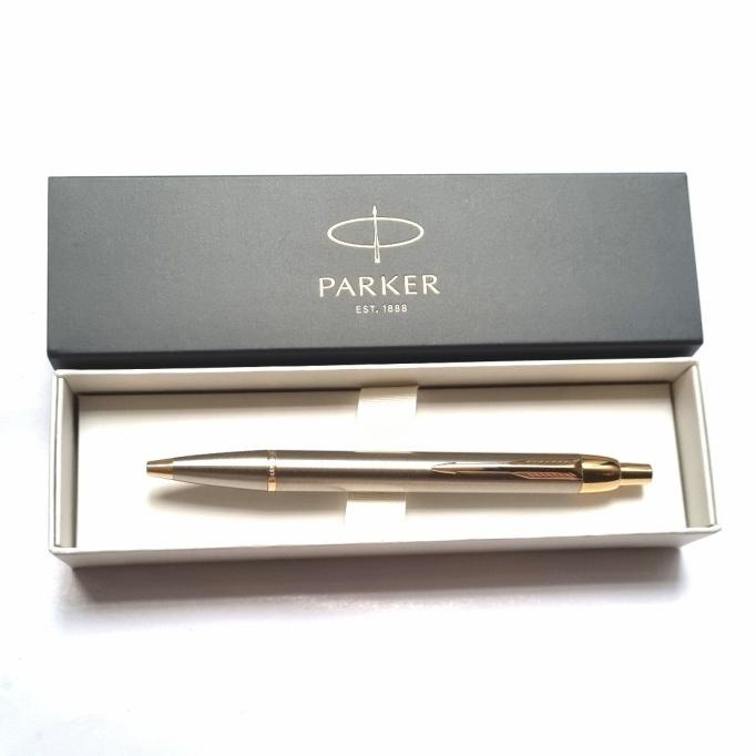 

Pen Parker IM LAQ Black GT Bp - DLX Brush SSGT