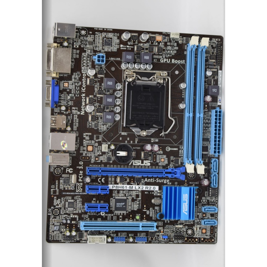 PREORDER ASUS P8H61-M LX2 R2.0 Motherboard 1155 DDR3 Motherboard LGA 1155 Intel H61 Support Core i7 