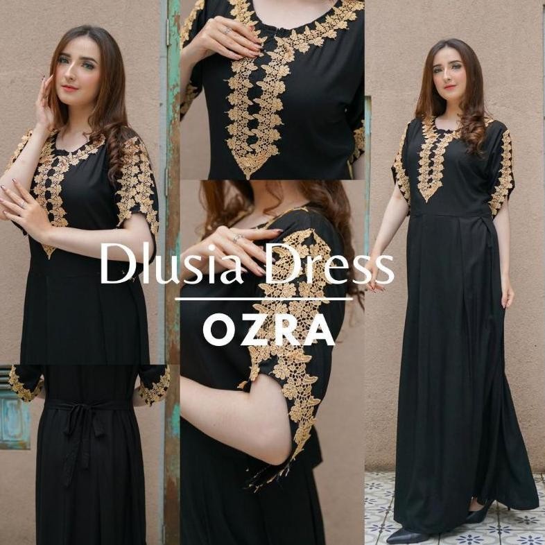 COD_Daster Arab |Daster Renda |Dress Ozra Polos Renda Dlusia Terlaris Pakaian Wanita