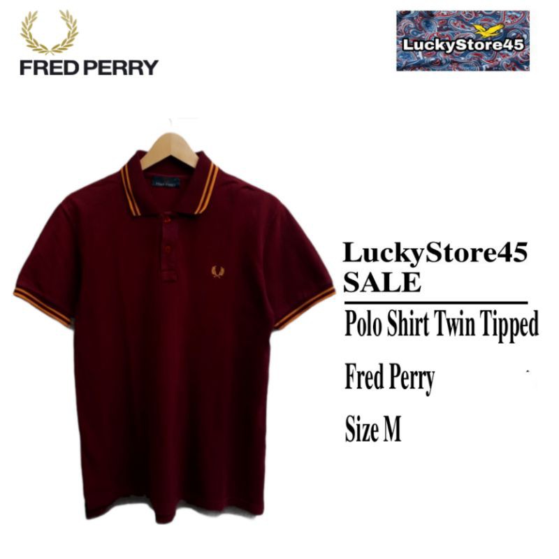 POLO SHIRT FRED PERRY TWIN TIPPED ORI