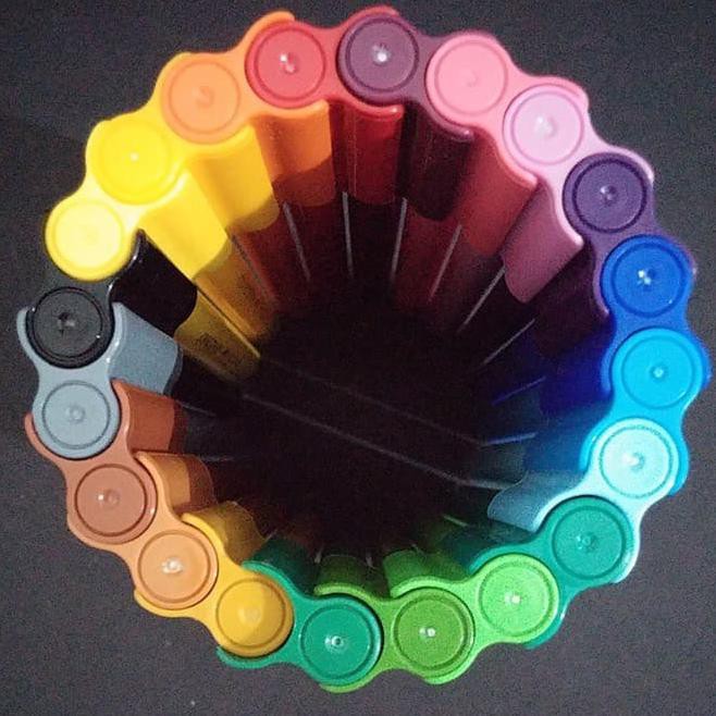 

✦JI28475❄ Connector pen faber-castell 60 warna