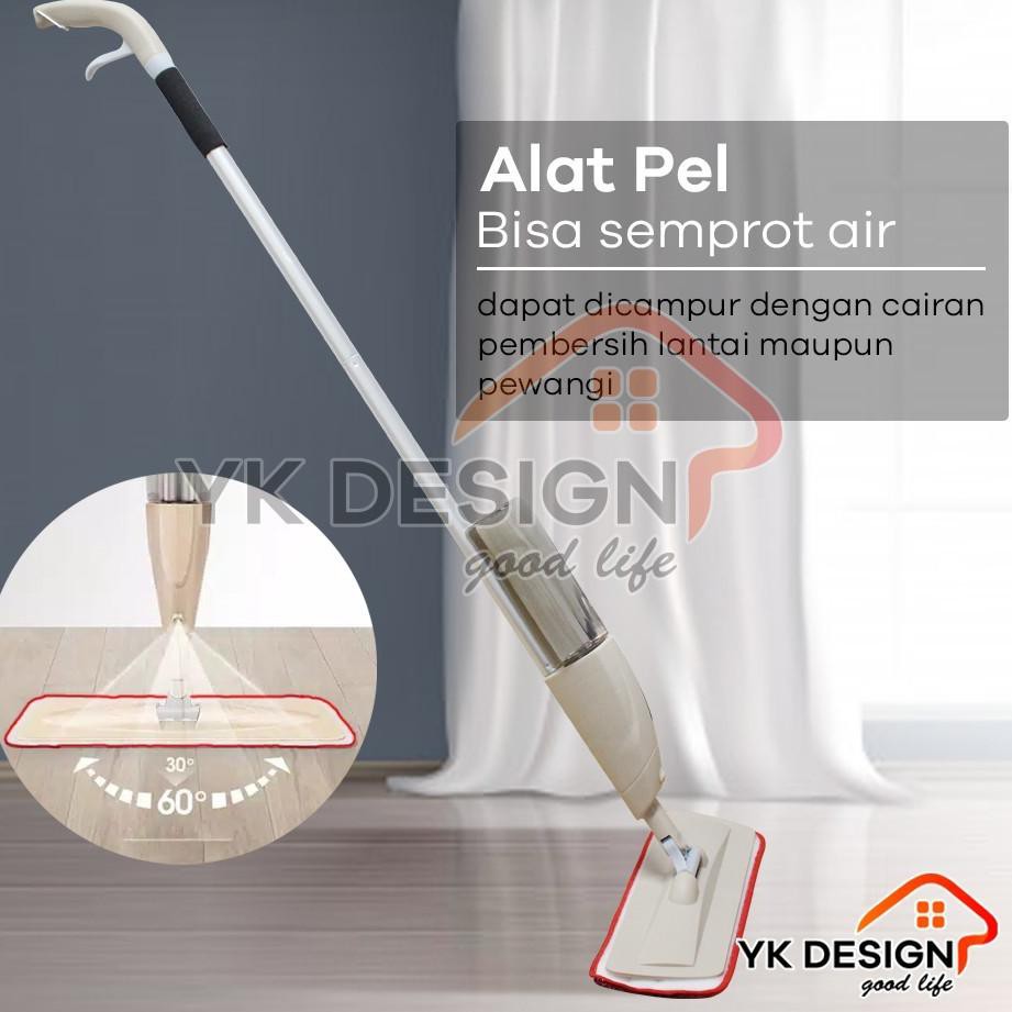 BEST SELLER YK DESIGN YK-106 Alat Pel SPRAY MOP semprot Hemat Praktis Hemat Air alat pel lantai semp