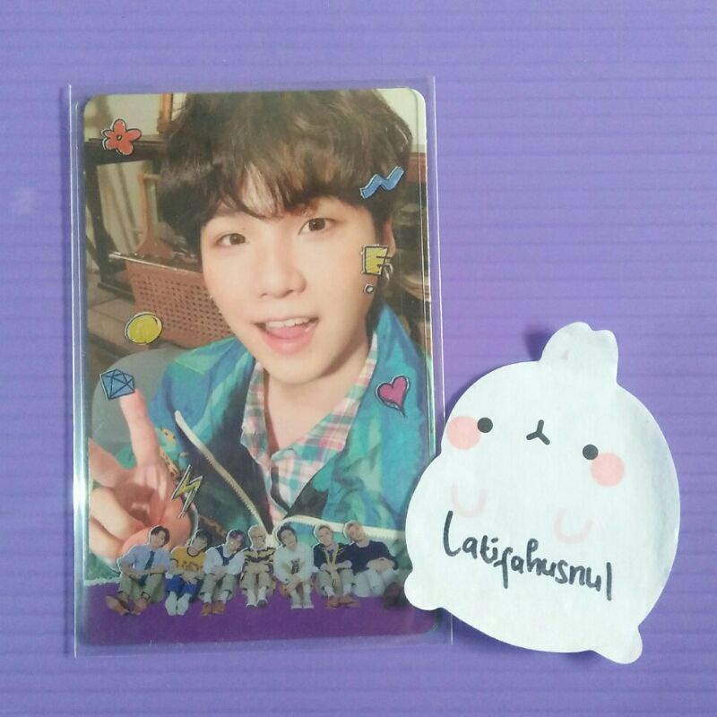 TUKAR WTT WANT TO TRADE SUGA RPC DECO KIT TO JUNGKOOK TAEHYUNG JIMIN BTS PC RANDOM PHOTOCARD OFFICIA