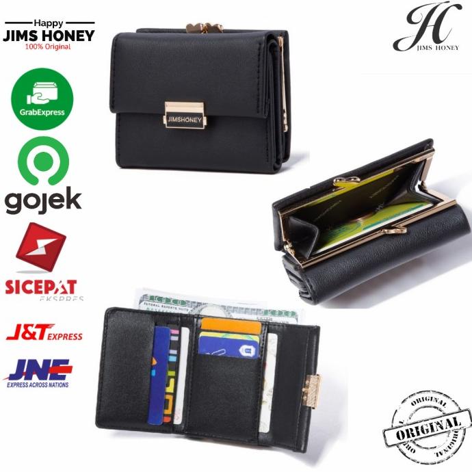 Dompet wanita kecil lipat impor original jims honey sunny