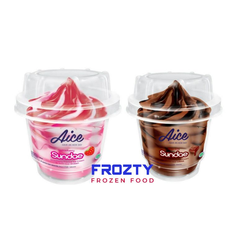 

Aice Sundae Coklat, Aice Sundae Strawberry