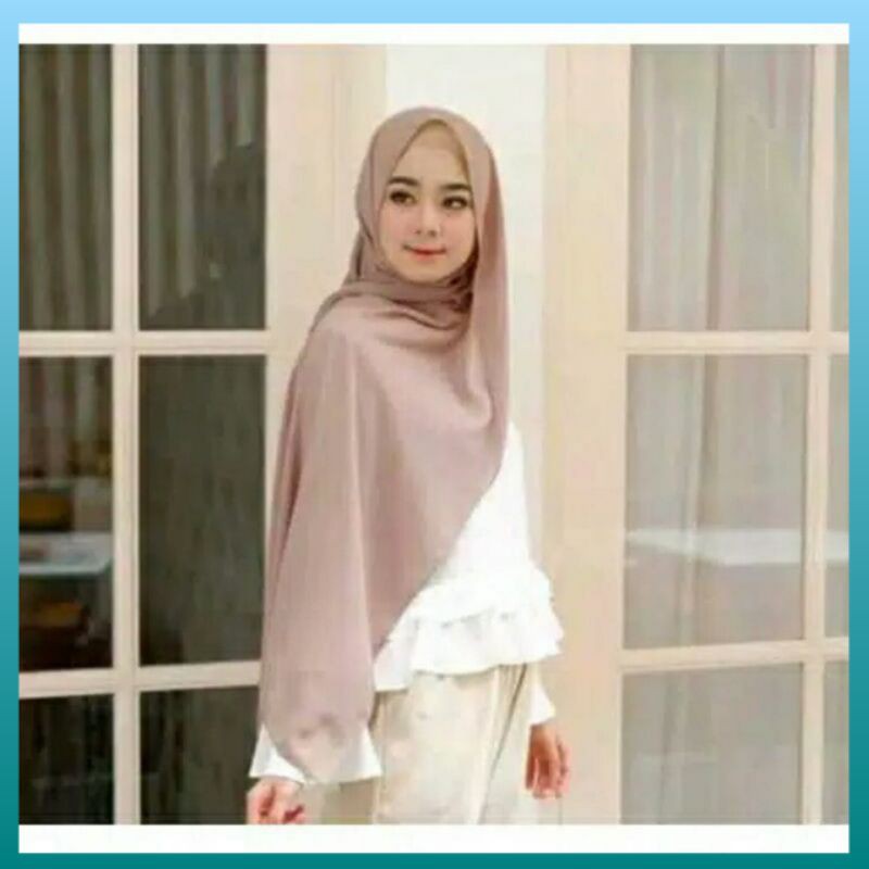 Pashmina Sabyan 175x75 cm Hijab Diamond Kerudung