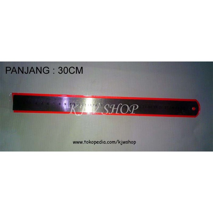 

Freeongkir Penggaris Stainless MURAH 30cm gratis ongkos kirim