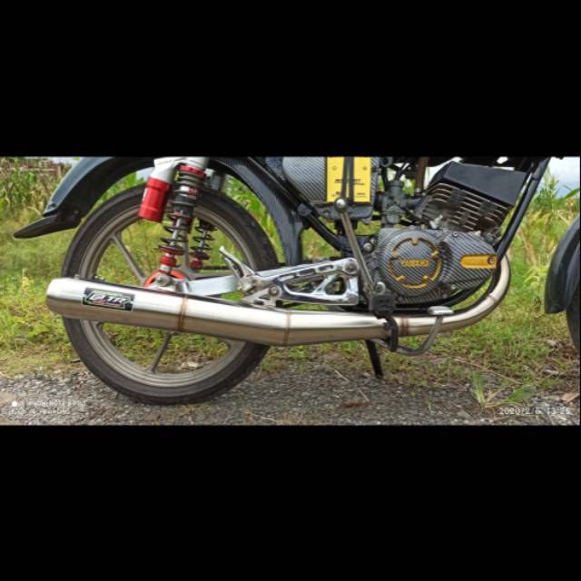 Knalpot RX-KING standar racing stainless @_TR RACING