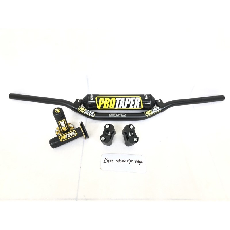 Stang Fatbar Protaper Evo plus Handgrip protaper plus Raiser dan busa fuzion protaper klx crf wr dll