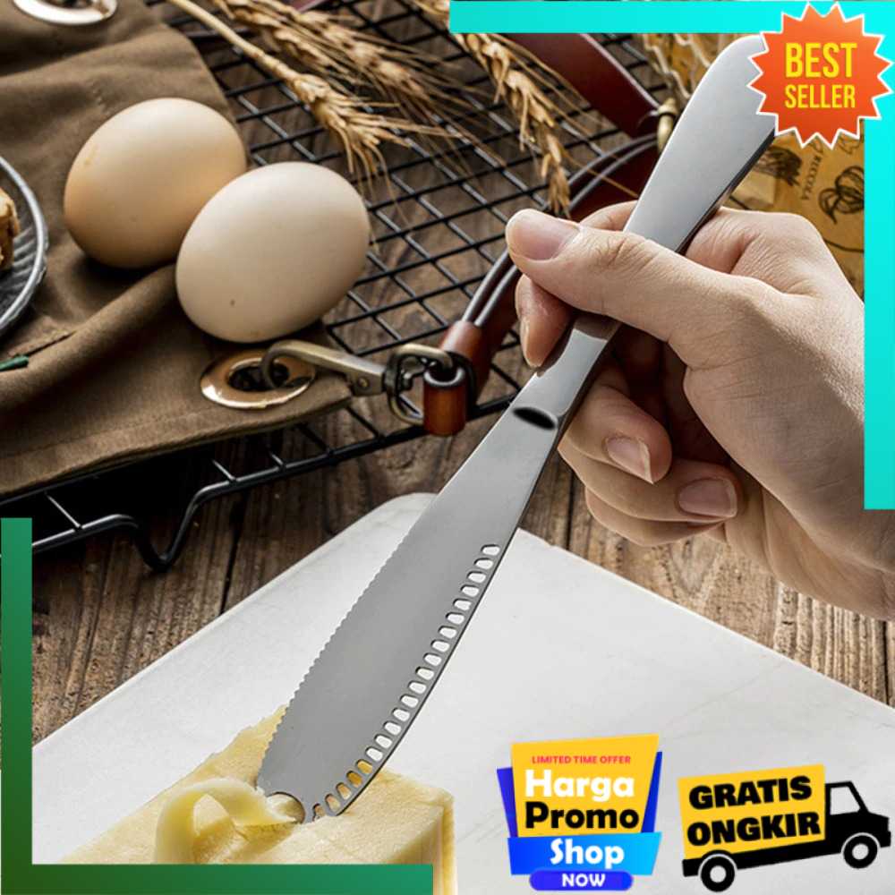 Pisau Mentega-Butter Spreader-Butter Knife Pisau Oles Mentega Margarin Selai - SS430