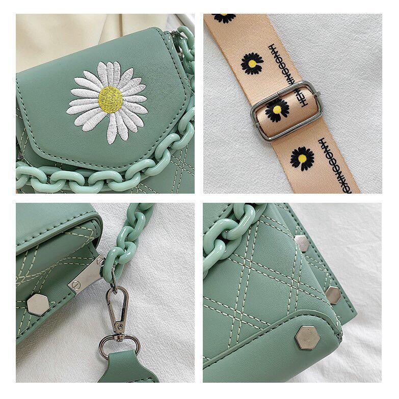 TASHAPPY BQ2877 tas SlingBag motif Flower wanita import model korea CR7434 JTF30340 EL 5511 LT1324