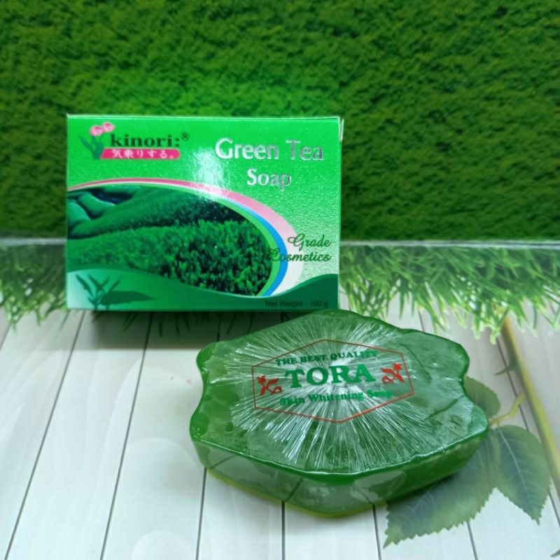 SABUN KINORI GREEN TEA ORI