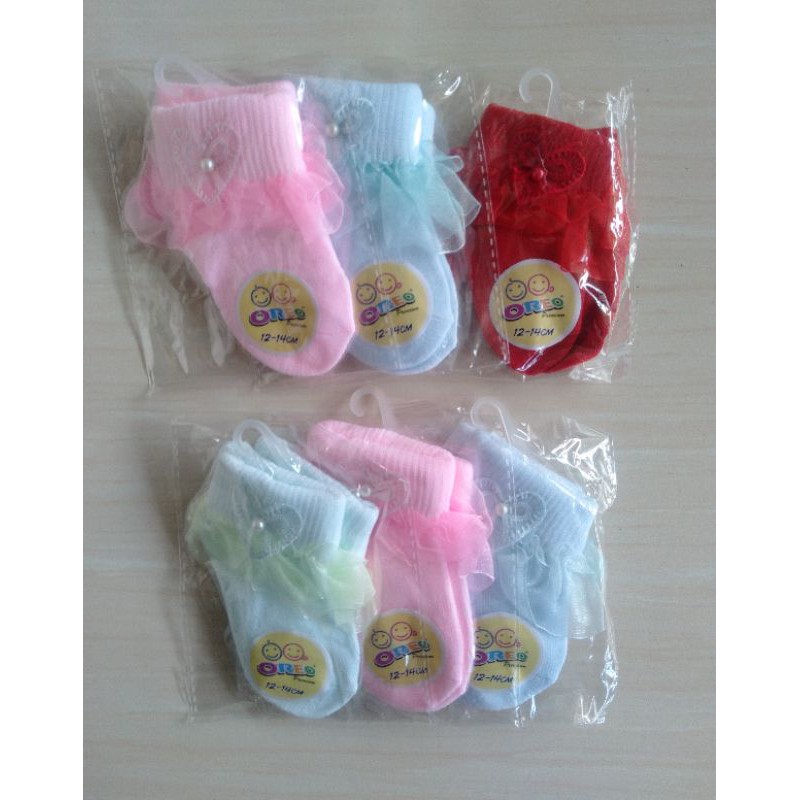 Kaos kaki renda bayi dan anak/Kaos kaki renda/Kaos kaki bayi