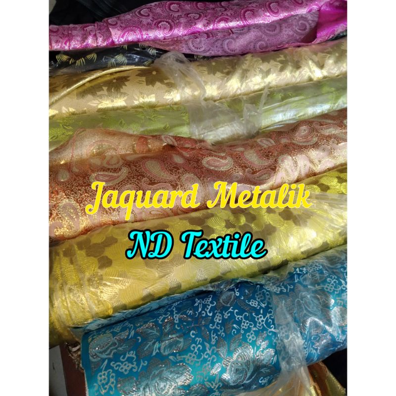 Kain JAQUARD METALIK/Minimal Order 1 mtr