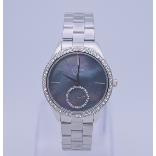 Jam Tangan Wanita Alexandre Christie Ac 2715 Silver Original