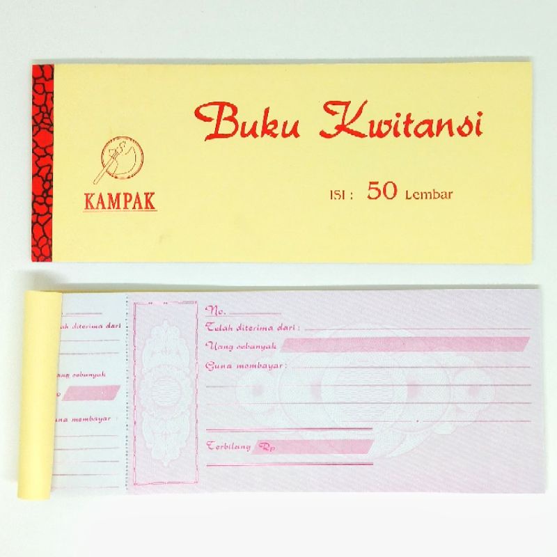 

Buku Kwitansi Besar 50 Lembar Buku Kuitansi KAMPAK Murah