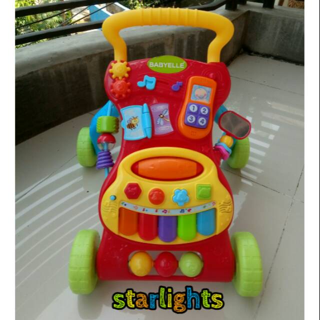 baby elle push walker