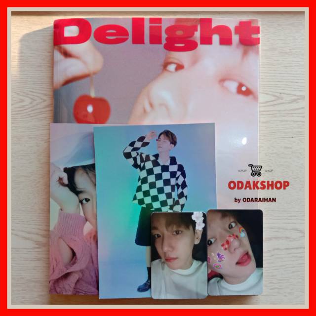 [Sharing] Baekhyun - Album Delight (Chemistry Ver.) Folded Poster