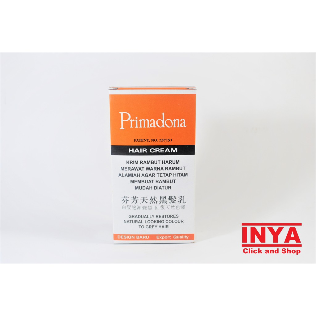 PRIMADONA HAIR CREAM 150ml EXPORT QUALITY - Krim Perawatan Rambut