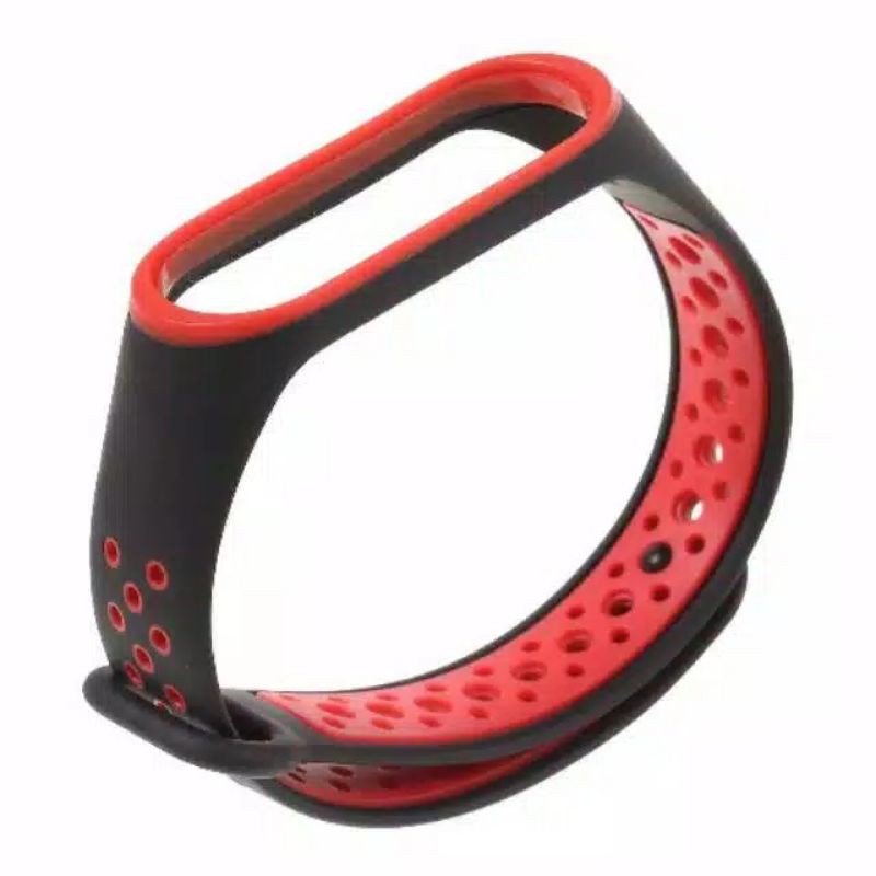 Strap Gelang XIAOMI Mi Band 3 Tali Pengganti Replacement Bracelet MiBand 3 Smooth Silicone