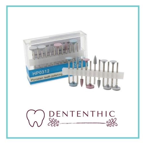 Porcelain teeth polishing kit / poles gigi porselen silicone