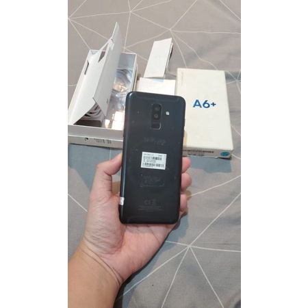 samsung A6+ second ram 4/32gb fullset mulus