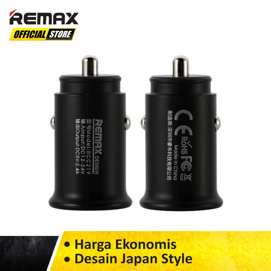 Remax Roki Car Charger Roki 2 Port USB RCC-219