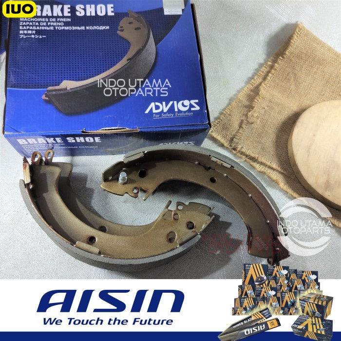 Kampas Rem Belakang Kuda L300 Diesel Brake Shoe ADVICS AISIN D8N031T