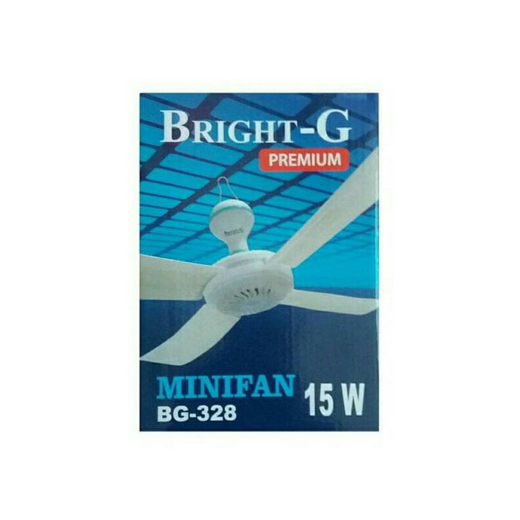 Kipas Angin Gantung 4 Baling 15 Watt Bright G Premium